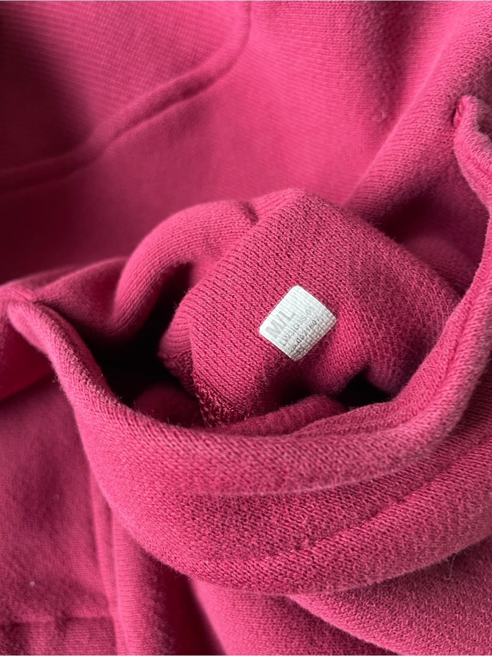 Lululemon Deep Berry Scuba Oversized Half-Zip Hoodie - Picture 2 of 7